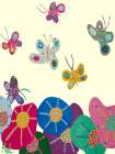 Butterflies Garden Art Print