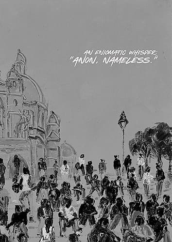 Anon nameless Art Print