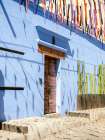 Oaxacan door - Colorful travel photography Mexico Art Print