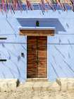 Oaxacan door - Colorful travel photography Mexico Art Print