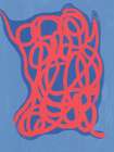 Neon line art abstract Abstract Art Print
