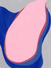 The great pink Abstract Art Print