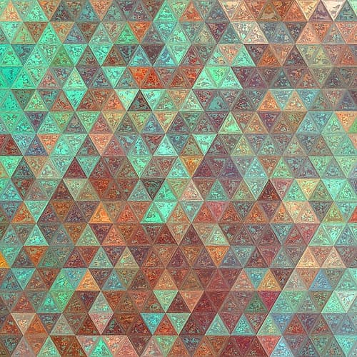 Mosaic Energy Art (18) Art Print