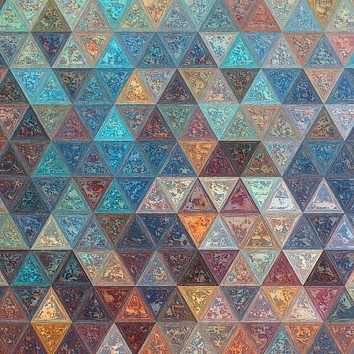 Mosaic Energy Art (19) Art Print