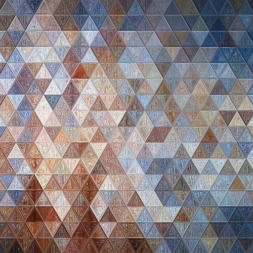 Mosaic Energy Art (23) Art Print