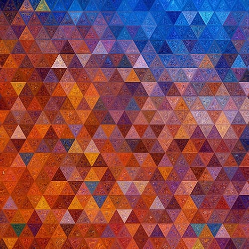 Mosaic Energy Art (31) Art Print