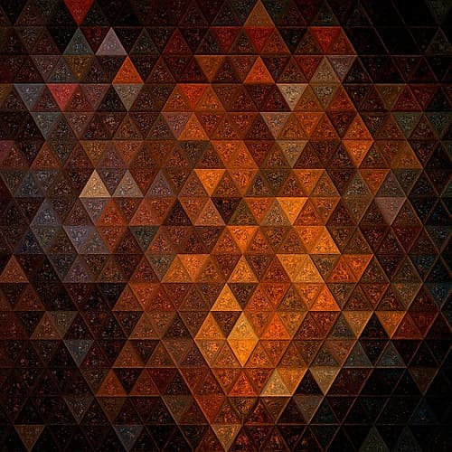 Mosaic Energy Art (39) Art Print