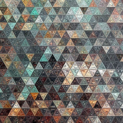 Mosaic Energy Art (44) Art Print