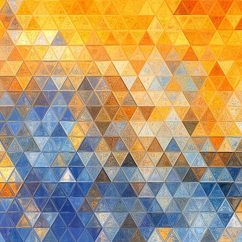 Mosaic Energy Art (47) Art Print