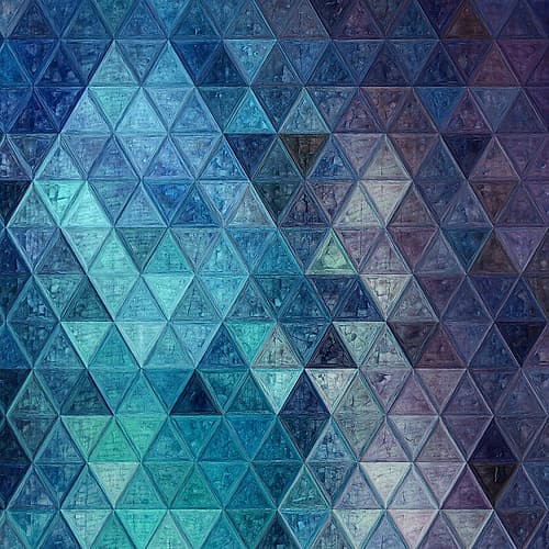 Mosaic Energy Art (80) Art Print
