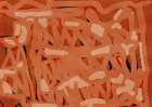 Brown abstract Abstract Art Print