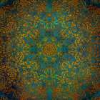 Magic Mandala Abstraction Art (2) Art Print