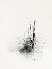 Brush splatters #1 Abstract Art Print