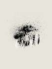 Brush splatters #3 Abstract Art Print