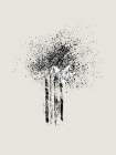 Brush splatters #5 Abstract Art Print