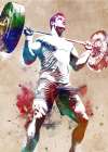 Sport Weightlifting 1 Art Print