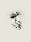 Brush splatters #6 Abstract Art Print
