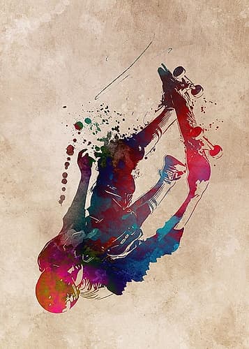 Sport Skateboarder Art Games and Sports Print