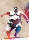 Sport Sumo Art Art Print