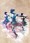 Sport Synchronized Swimmers Art Art Print