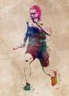 Sport Jogging Art (2) Art Print