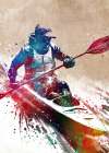 Sport Kayaking Art Art Print