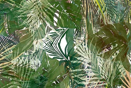The Jungle Line 3 Art Print