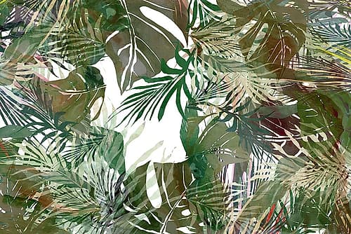 The Jungle Line 2 Art Print