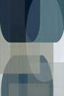 Woven Blue Layers 2 Art Print