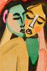 The Lovers Art Print