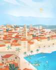 Split Croatia Art Print