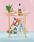 Bar Cart Art Print