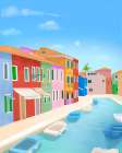 Murano Islands Art Print