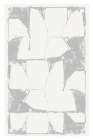 Grey White On White 2 Abstract Art Print
