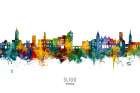 Sligo Ireland Skyline Art Print