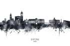 Girona Spain Skyline Art Print
