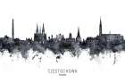 Czestochowa Poland Skyline Art Print