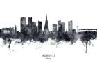 Maringa Skyline Brazil Art Print