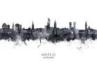 Krefeld Germany Skyline Art Print