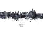 TrenA┬ìAsn Slovakia Skyline Art Print