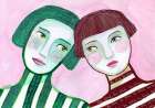 Best friends Art Print by Sharyn Bursic