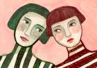 Best friends Art Print by Sharyn Bursic