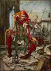 Harlequin Art Print