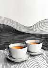 I Love Coffee Food Illustration Art (15) Art Print