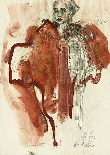 Hommage An Toulouse-Lautrec XXXVI Art Print