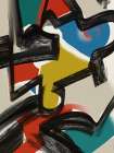 Maximalist abstract Abstract Art Print