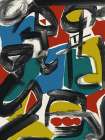 Maximalist abstract 02 Abstract Art Print