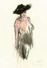 Hommage An Van Dongen XVI Art Print