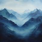 Poster Canvas Mountain 7 Art Print