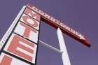 Las Vegas Downtowner Motel Art Print